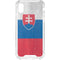 Slovakia Flag Distressed iPhone XS Clear Case